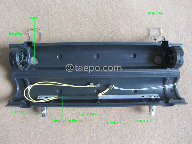 Illustrations pour fermeture aérienne en cuivre de 150 paires