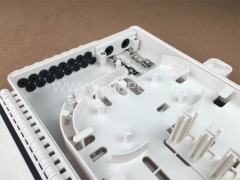 Boîte de distribution de fibre (FDB), extérieure, SC, 16 fibres, boîtier en plastique