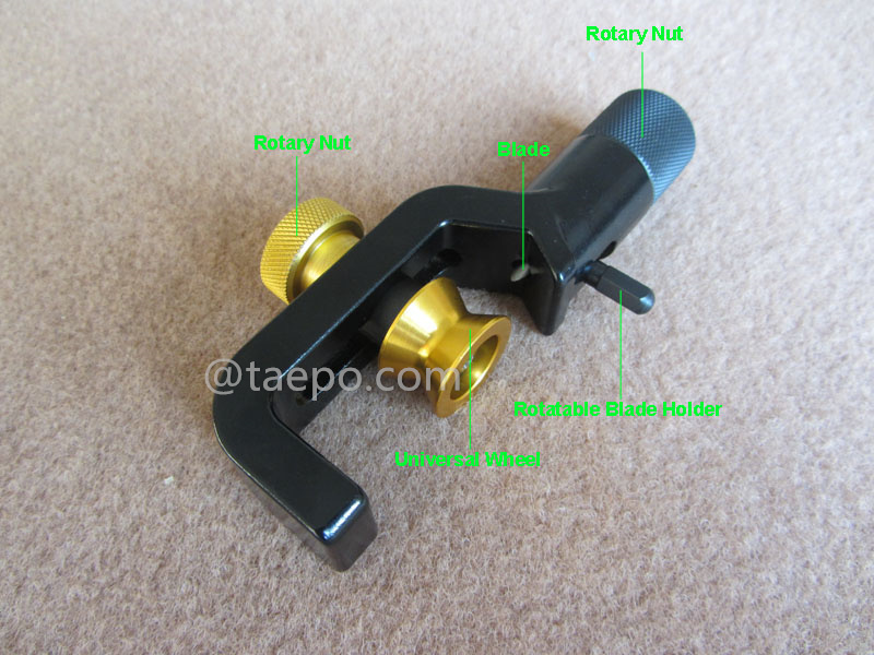 Illustrations pour coupeur longitudinal et horizontal de gaine de câble fibre