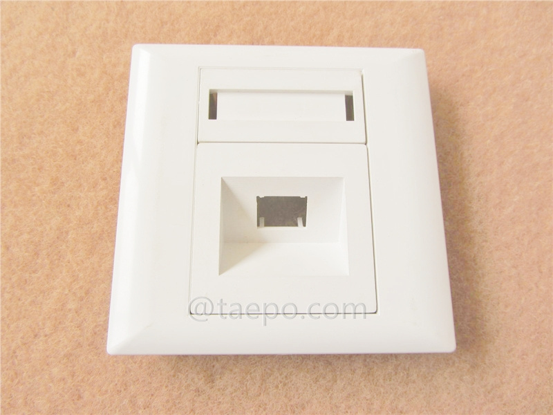 Plaque optique, simplex, SC, 86x86mm