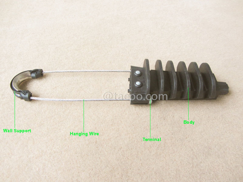 Images d'illustration pour pince d'ancrage, diamètre de câble 5-9 mm, protection UV