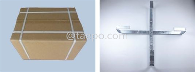 Dessin pour support de boucle de câble pour poteaux