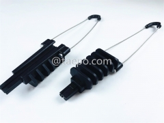 Pince d'ancrage, diamètre de câble 4,5-9 mm, L260 mm, acier avec revêtement en nickel, 4 kN