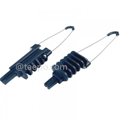 Pince d'ancrage, diamètre de câble 4,5-9 mm, L260 mm, acier avec revêtement en nickel, 4 kN