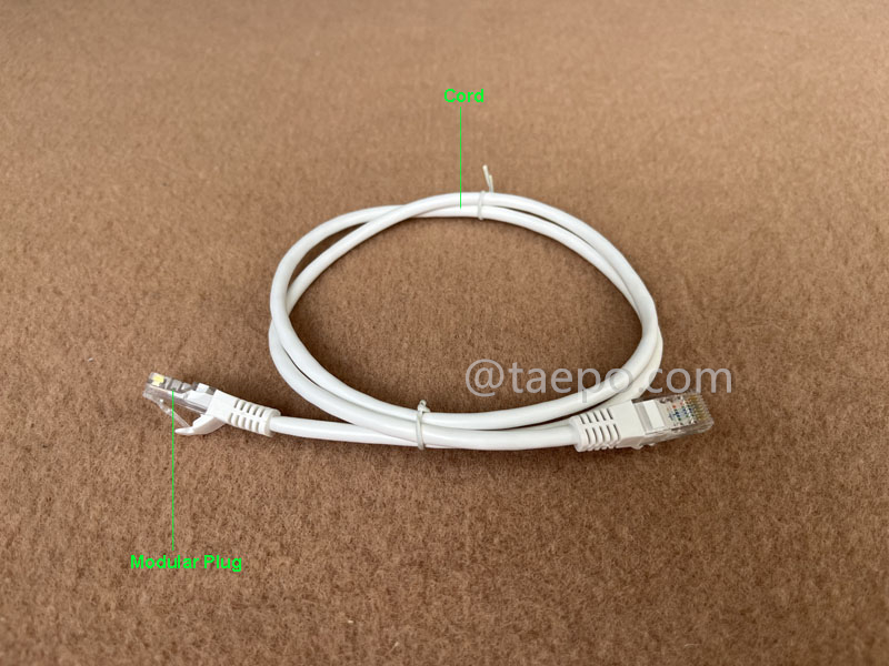 Images illustratives pour câble de raccordement LAN, CAT5E, UTP, RJ45-RJ45, 1m, cuivre nu