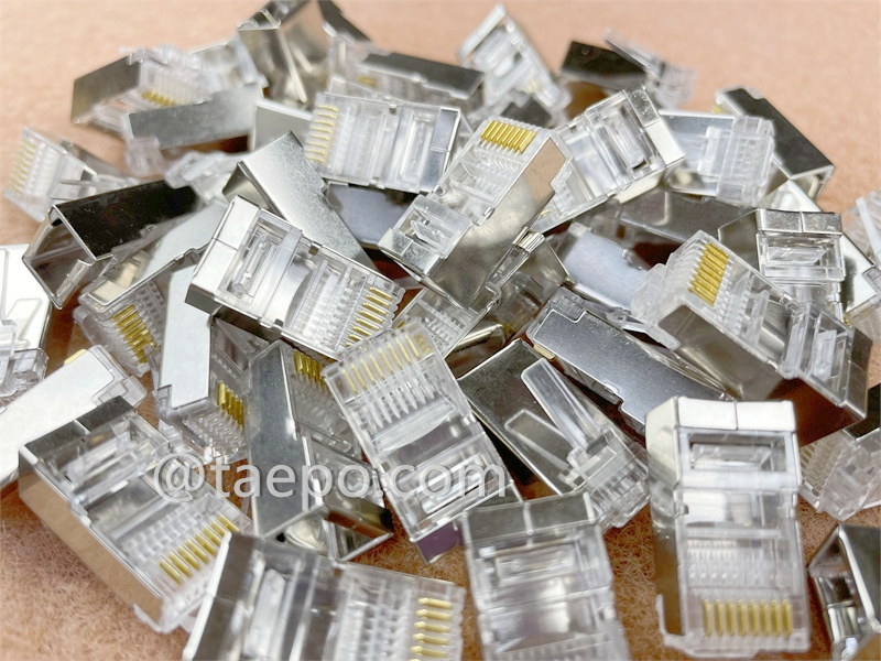 Prise modulaire, CAT5E, RJ45, 8P8C, STP
