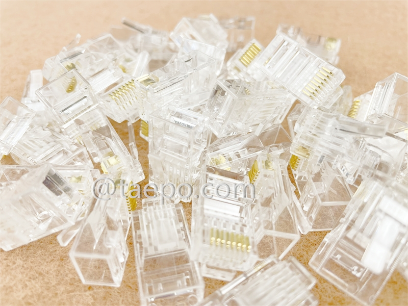 Prise modulaire, CAT6A, RJ45, 8P8C, UTP