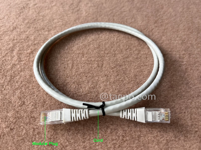 Images illustratives pour cordon de raccordement LAN, CAT6, UTP, RJ45-RJ45, 1m